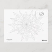 Skelet - Gothic / Postkarte Briefkaart (Achterkant)