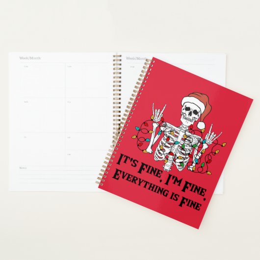 Skelet - Grappig in zijn prima Planner (Display)