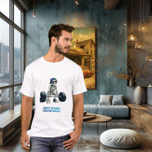 Skelet Gym Workout Grappige Fitness Ontwerp