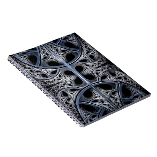 Skelet Hall fractal art. Notitieboek (Rechterzijde)