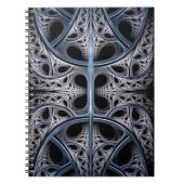 Skelet Hall fractal art. Notitieboek (Voorkant)