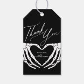 Skelet Halloween Baby shower Favor Tag Cadeaulabel (Voorkant)