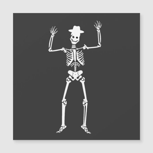 Skelet, Halloween, Heks (Voorkant)