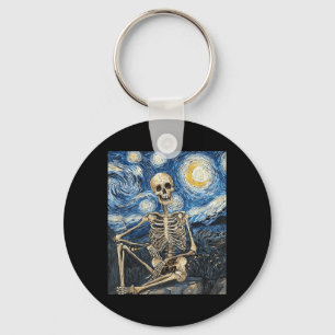 Skelet Halloween Kostuum Stijl Sleutelhanger