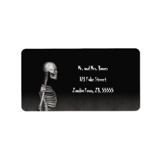 Skelet - Halloween Labels