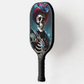 Skelet, Halloween, Pet, Fantasy, Krijger, Schedel Pickleball Paddle (Links)
