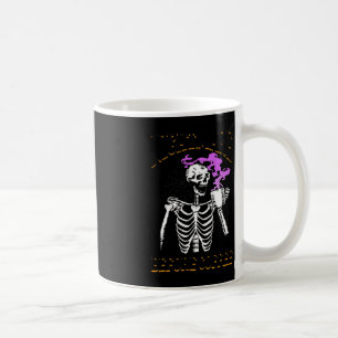 Skelet Halloween Spooky Season T-shirt Nachtmerrie Koffiemok