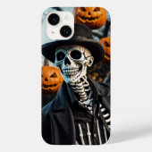 Skelet Halloween T-shirt Case-Mate iPhone Case (Achterkant)