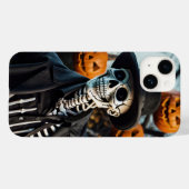 Skelet Halloween T-shirt Case-Mate iPhone Case (Achterkant (horizontaal))
