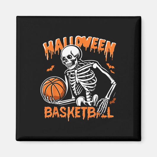 Skelet Halloween Trick or treat Magneet (Voorkant)