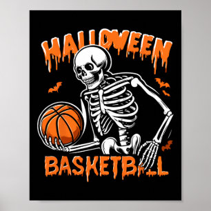 Skelet Halloween Trick or treat Poster