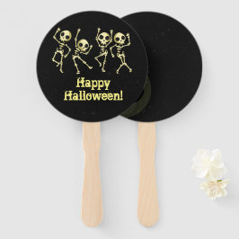 Skelet Halloweenfeest Handwaaier