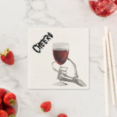Skelet Hand Halloween Cocktail Papier Servetten (Insitu)