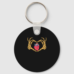 Skelet Hand Hart Anatomie Cardiac Cvicu Nurse HA Sleutelhanger