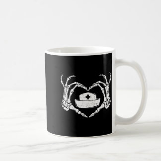 Skelet Hand Hart Luie Halloween Kostuum Grappig Koffiemok