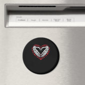Skelet Hand Hart Valentijnsdag Funny Couple Cu Magneet (Insitu (Vaatwasser))
