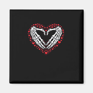 Skelet Hand Hart Valentijnsdag Funny Couple Cu Magneet