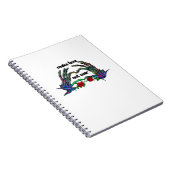 Skelet Hand Heart Design Notitieboek (Rechterzijde)