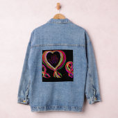 Skelet Hand Kralen Lint Parade Denim Jacket (Hangar)