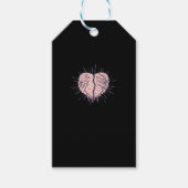 Skelet Hand met Hart Classic Cadeaulabel (Voorkant)