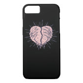Skelet Hand met Hart Classic Case-Mate iPhone Case (Achterkant)