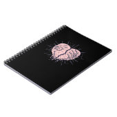 Skelet Hand met Hart Classic Notitieboek (Linkerzijde)
