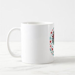 Skelet Hand Rode Rozen Boeket Gotische Tatoeage Ca Koffiemok