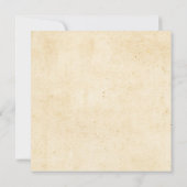 Skelet Handen Gotische Bruiloft Uitnodiging (Achterkant)