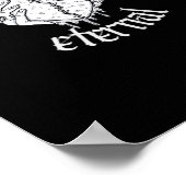 Skelet Handen Hart Gothic Classic Poster (Hoek)