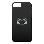 Skelet Handen Hart Grafisch Case-Mate iPhone Case (Achterkant)