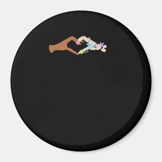 Skelet Handen Hart Show Basic Magneet (Voorkant)