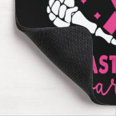 Skelet Handen Hart Teken Halloween Borstkanker Muismat (Hoek)