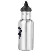 Skelet handen vormen een hart waterfles  (Rechts)