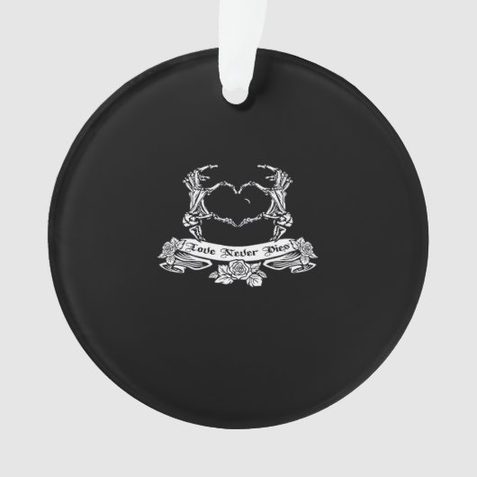 Skelet handontwerp ornament (voorkant)