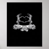 Skelet handontwerp poster (Voorkant)