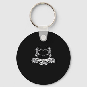 Skelet handontwerp sleutelhanger