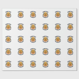 Skelet Hart Halloween Vintage Handen Design_1 Cadeaupapier