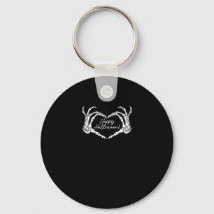 Skelet Hart Handen, Gelukkig Halloween Skelet, Ha Sleutelhanger