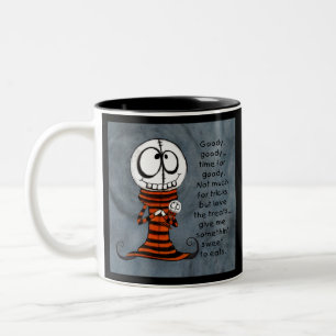 Skelet Head-Goody Tweekleurige Koffiemok