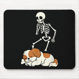 Skelet Honden Halloween Skelet Jagen Shih Tzu S Muismat