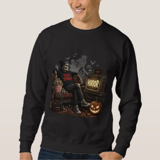 Skelet Horrorfilm Nacht Halloween Trui
