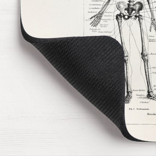  Skelet Humaan Anatomie Bot Botten Muismat (Hoek)