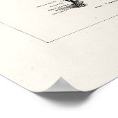 Skelet Humaan Anatomie Bot Botten Poster (Hoek)