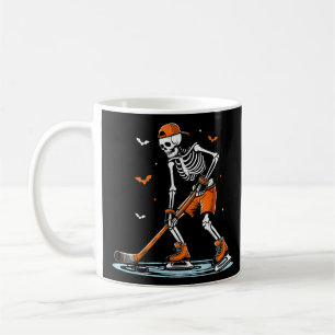 Skelet IJshockey Halloween Jongens Grappige Hallow Koffiemok