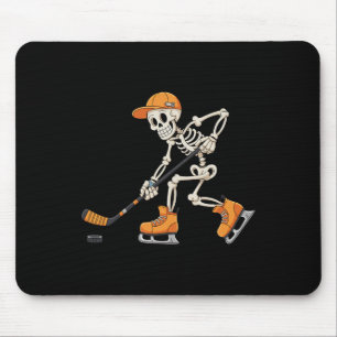 Skelet ijshockey Halloween kostuum mannen jongens  Muismat