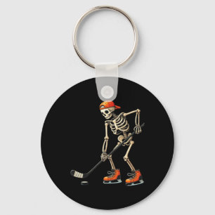 Skelet ijshockey Halloween kostuum mannen jongens  Sleutelhanger