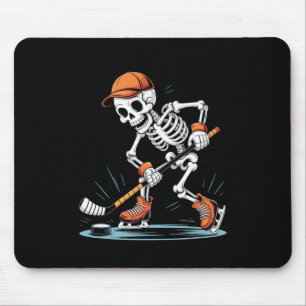 Skelet ijshockey Halloween kostuum  Muismat