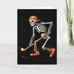 Skelet ijshockey Halloween kostuum sport mannen jo Kaart