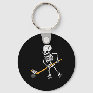 Skelet IJshockey Halloween Kostuum Sport Mannen Jo Sleutelhanger