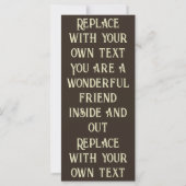 skelet illustratie verouderd grillig vlak (Achterkant)